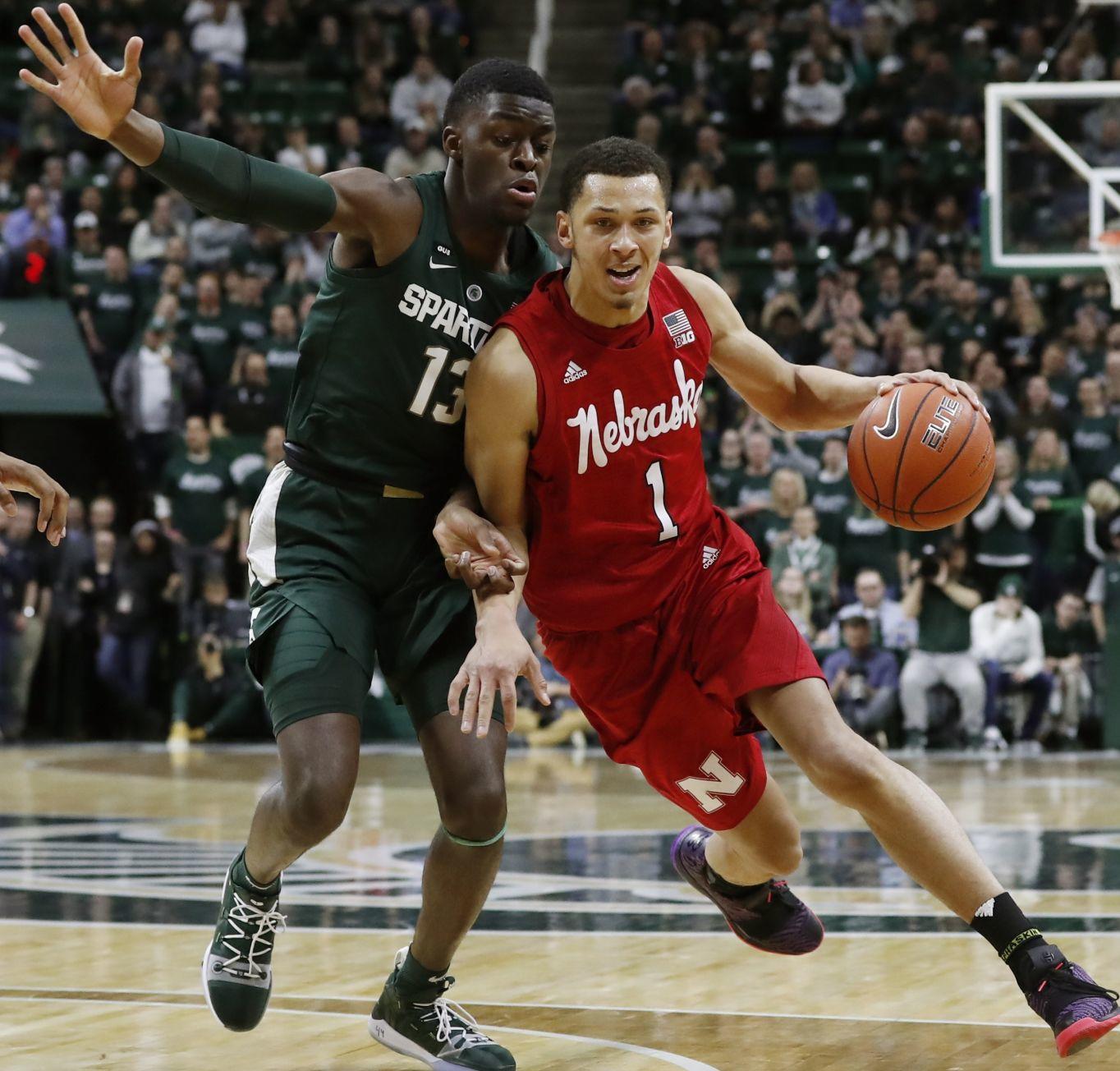 Nebraska Michigan St Basketball